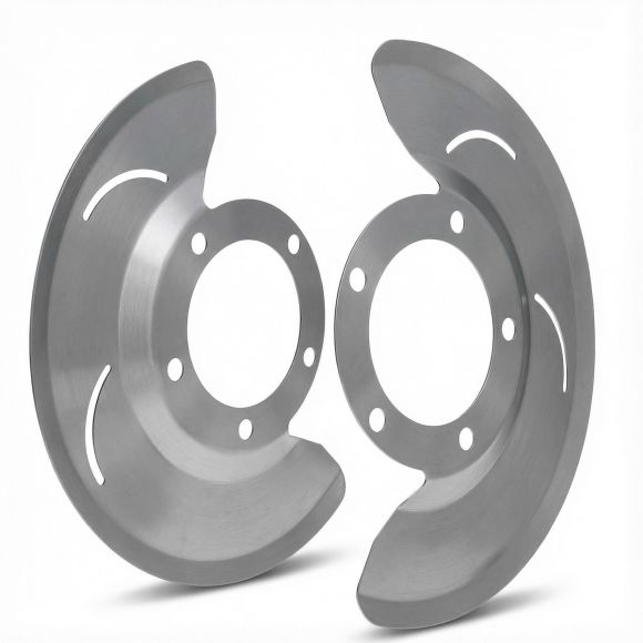 Mud Shields | Stock Disc Brakes, PAIR | 76-79 Ford Bronco & F150